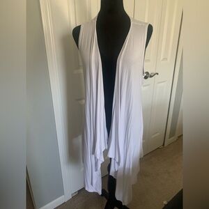 Lightweight Draped Sleeveless Cardigan Vest (lot of 3)